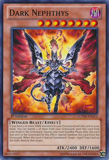 Dark Nephthys, Legendary Collection 3: Yugi's World Mega Pack · LCYW-EN211