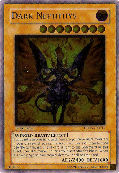Dark Nephthys, Phantom Darkness Sneak Peek Participation Card · PTDN-EN018