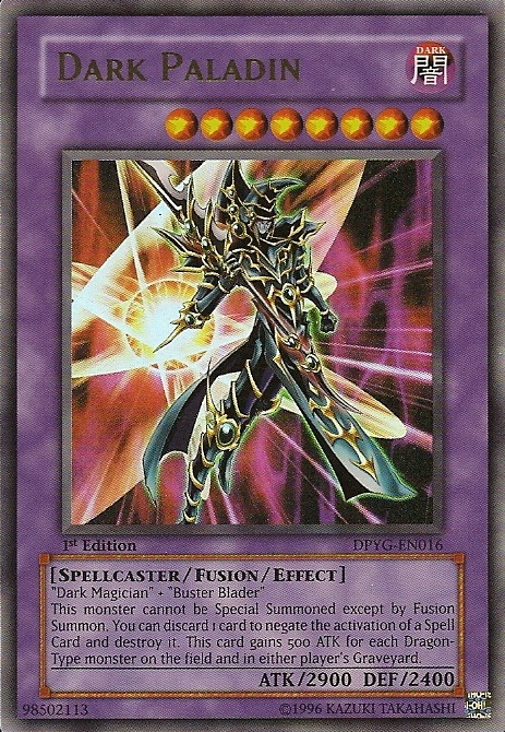 Dark Paladin, Duelist Pack: Yugi · DPYG-EN016