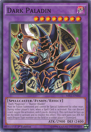 Dark Paladin, Millennium Pack · MIL1-EN041