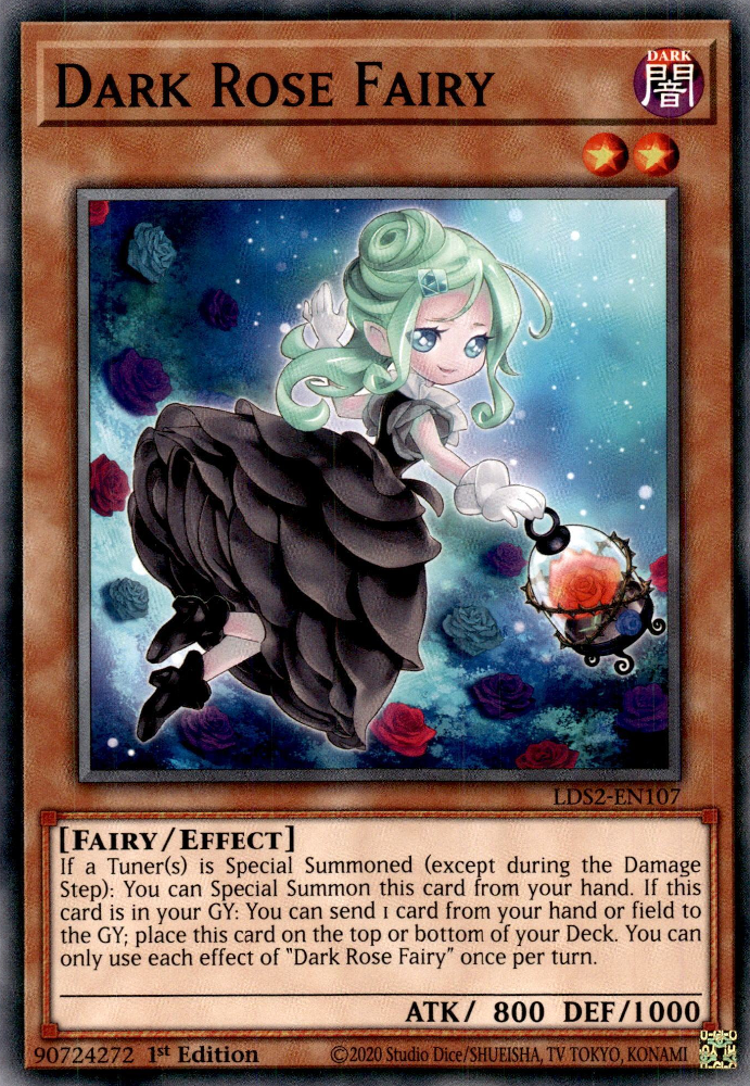 Dark Rose Fairy, Legendary Duelists: Season 2 · LDS2-EN107
