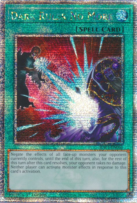 Dark Ruler No More, 25th Anniversary Rarity Collection · RA01-EN060