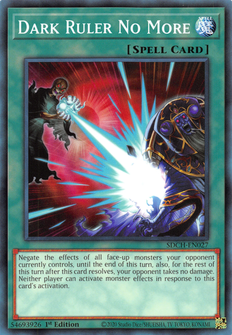 Dark Ruler No More, Structure Deck: Spirit Charmers · SDCH-EN027