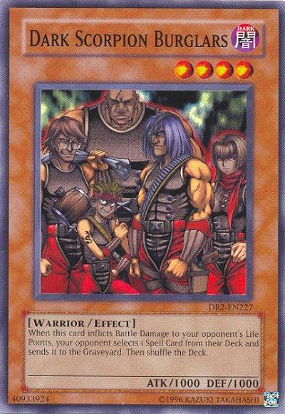 Dark Scorpion Burglars, Dark Beginning 2 · DB2-EN227