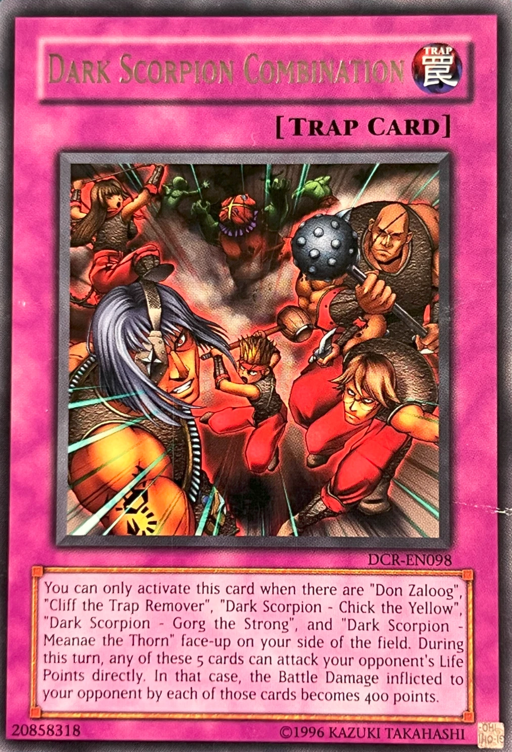 Dark Scorpion Combination, Dark Crisis · DCR-098