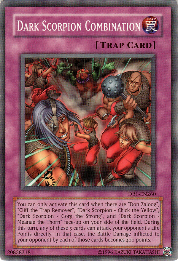 Dark Scorpion Combination, Dark Revelation Volume 1 · DR1-EN260