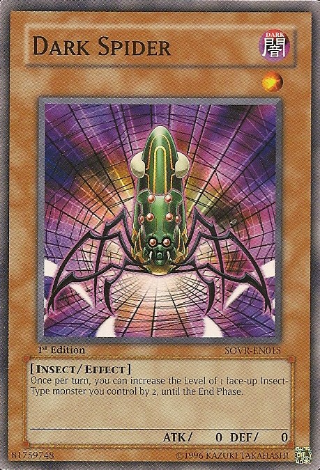 Dark Spider, Stardust Overdrive Sneak Peek Participation Card · SOVR-EN015