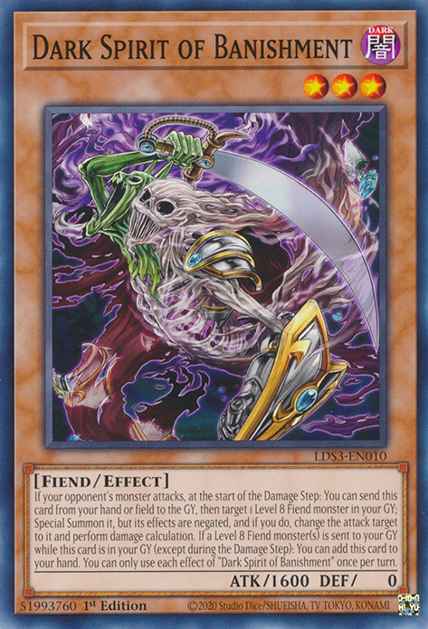 Dark Spirit of Banishment, Legendary Duelists: Season 3 · LDS3-EN010