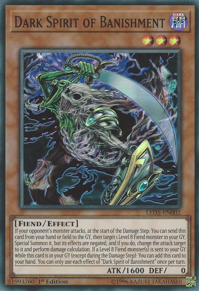 Dark Spirit of Banishment, Legendary Duelists: Immortal Destiny · LED5-EN002