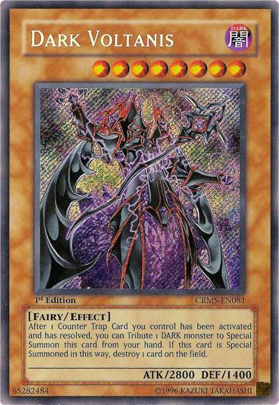 Dark Voltanis, Crimson Crisis Sneak Peek Participation Card · CRMS-EN081