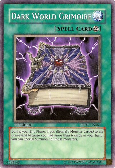 Dark World Grimoire, Phantom Darkness Sneak Peek Participation Card · PTDN-EN062