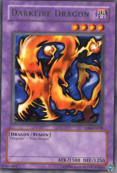 Darkfire Dragon, Legend of Blue Eyes White Dragon · LOB-019