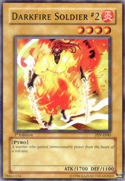 Darkfire Soldier #2, Pharaoh's Servant · PSV-E045