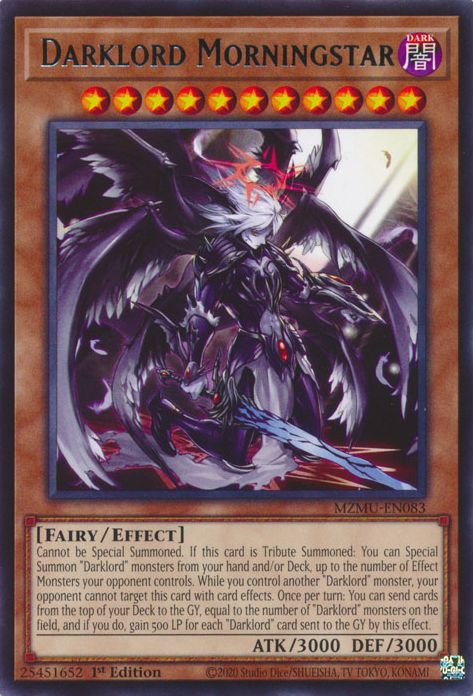 Darklord Morningstar, Maze of Muertos · MZMU-EN083