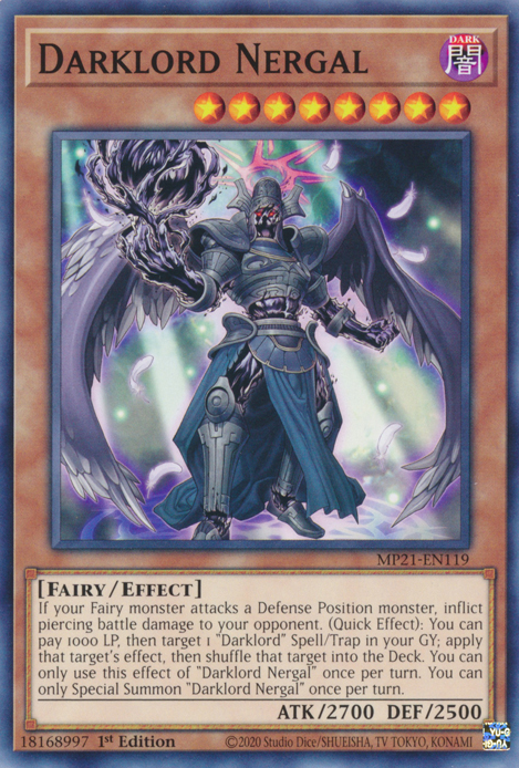 Darklord Nergal, 2021 Tin of Ancient Battles · MP21-EN119