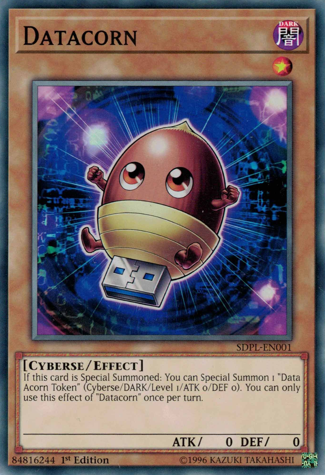 Datacorn, Structure Deck: Powercode Link · SDPL-EN001