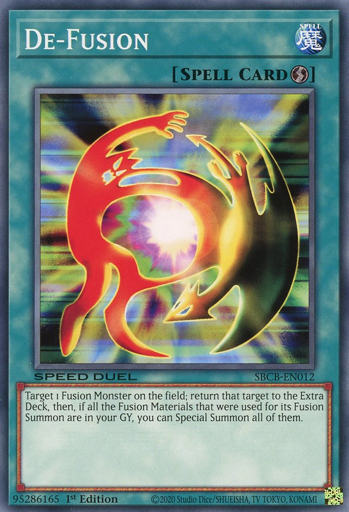 De-Fusion, Speed Duel: Battle City Box · SBCB-EN012