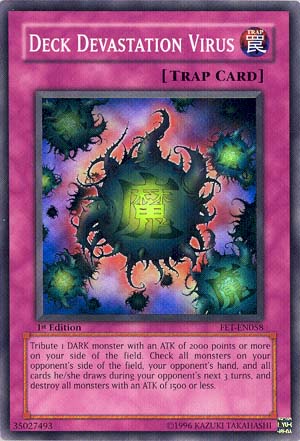 Deck Devastation Virus, Flaming Eternity · FET-EN058