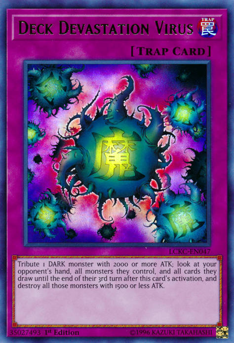 Deck Devastation Virus, Legendary Collection Kaiba Mega Pack · LCKC-EN047