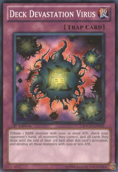 Deck Devastation Virus, Gates of the Underworld Structure Deck · SDGU-EN033