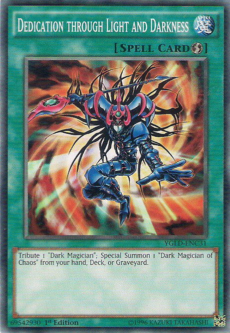 Dedication through Light and Darkness, Yugi's Legendary Decks · YGLD-ENC31