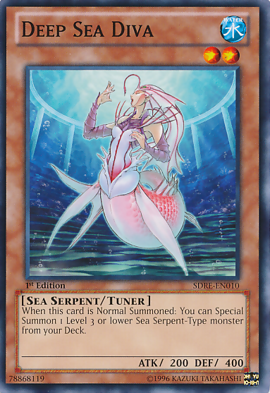 Deep Sea Diva, Realm of the Sea Emperor Structure Deck · SDRE-EN010