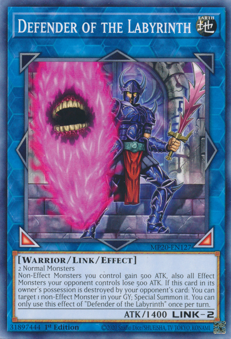 Defender of the Labyrinth, 2020 Tin of Lost Memories · MP20-EN127