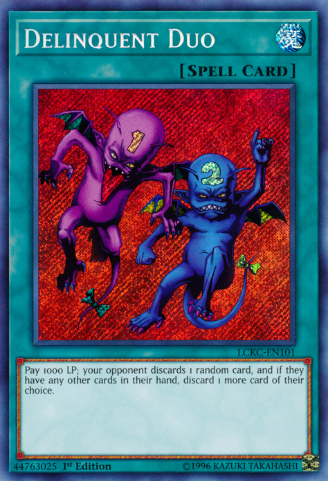 Delinquent Duo, Legendary Collection Kaiba Mega Pack · LCKC-EN101