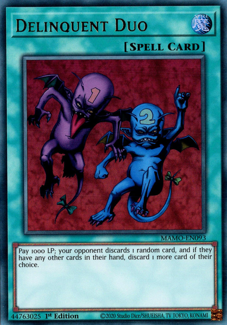 Delinquent Duo, Magnificent Monsters · MAMO-EN093