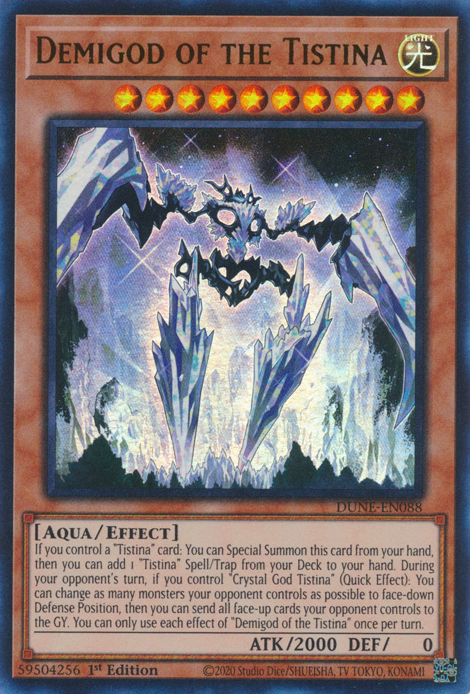 Demigod of the Tistina, Duelist Nexus · DUNE-EN088