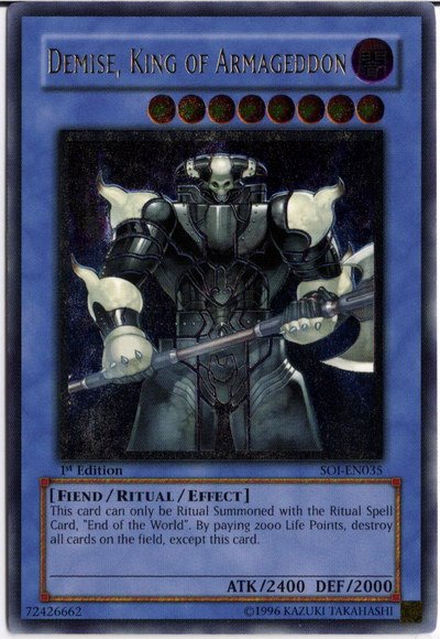 Demise, King of Armageddon, Shadow of Infinity · SOI-EN035