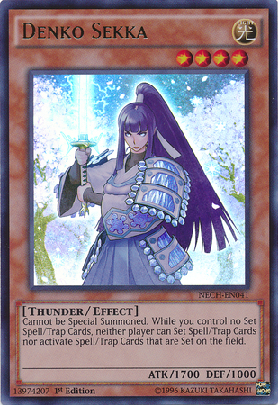 Denko Sekka, The New Challengers Sneak Peek Participation Card · NECH-EN041