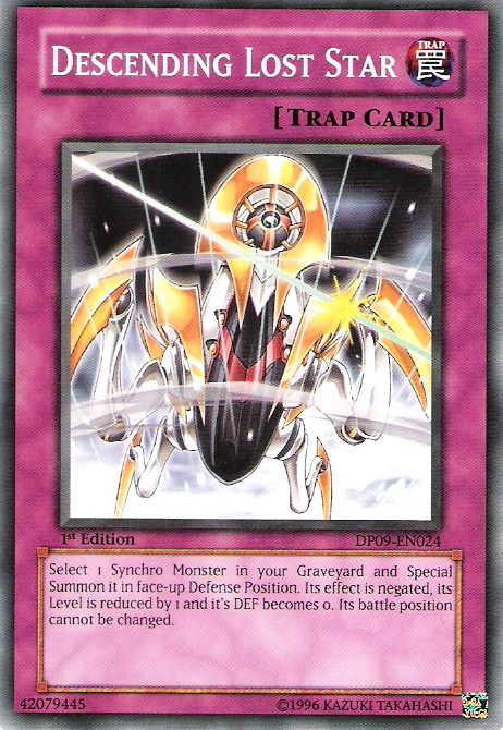 Descending Lost Star, Duelist Pack: Yusei 2 · DP09-EN024