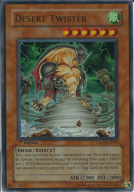 Desert Twister, Tactical Evolution Sneak Peek Participation Card · TAEV-EN034