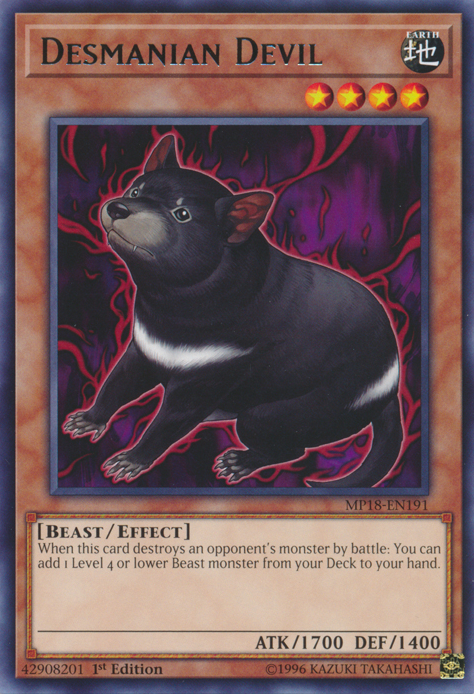 Desmanian Devil, 2018 Mega-Tin Mega Pack · MP18-EN191