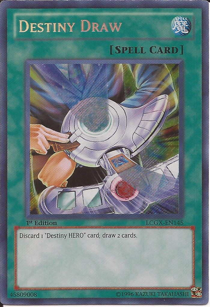 Destiny Draw, Legendary Collection 2: The Duel Academy Years Mega Pack · LCGX-EN145