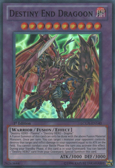 Destiny End Dragoon, Legendary Collection 2: The Duel Academy Years Mega Pack · LCGX-EN140