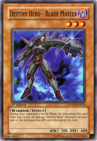 Destiny HERO - Blade Master, Power of the Duelist · POTD-EN015