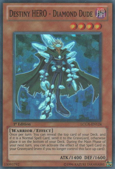 Destiny HERO - Diamond Dude, Legendary Collection 2: The Duel Academy Years Mega Pack · LCGX-EN124