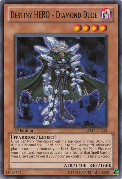 Destiny HERO - Diamond Dude, Ra Yellow Mega Pack · RYMP-EN033