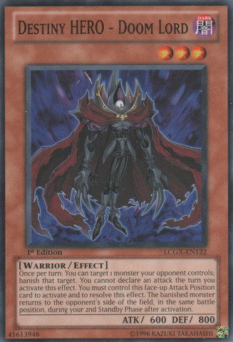 Destiny HERO - Doom Lord, Legendary Collection 2: The Duel Academy Years Mega Pack · LCGX-EN122