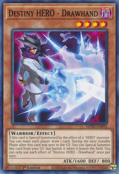 Destiny HERO - Drawhand, 2020 Tin of Lost Memories · MP20-EN055