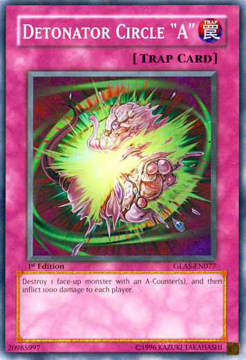 Detonator Circle "A", Gladiator's Assault Sneak Peek Participation Card · GLAS-EN077