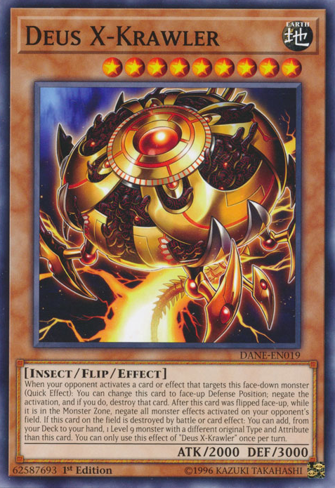 Deus X-Krawler, Dark Neostorm Sneak Peek Participation Card · DANE-EN019