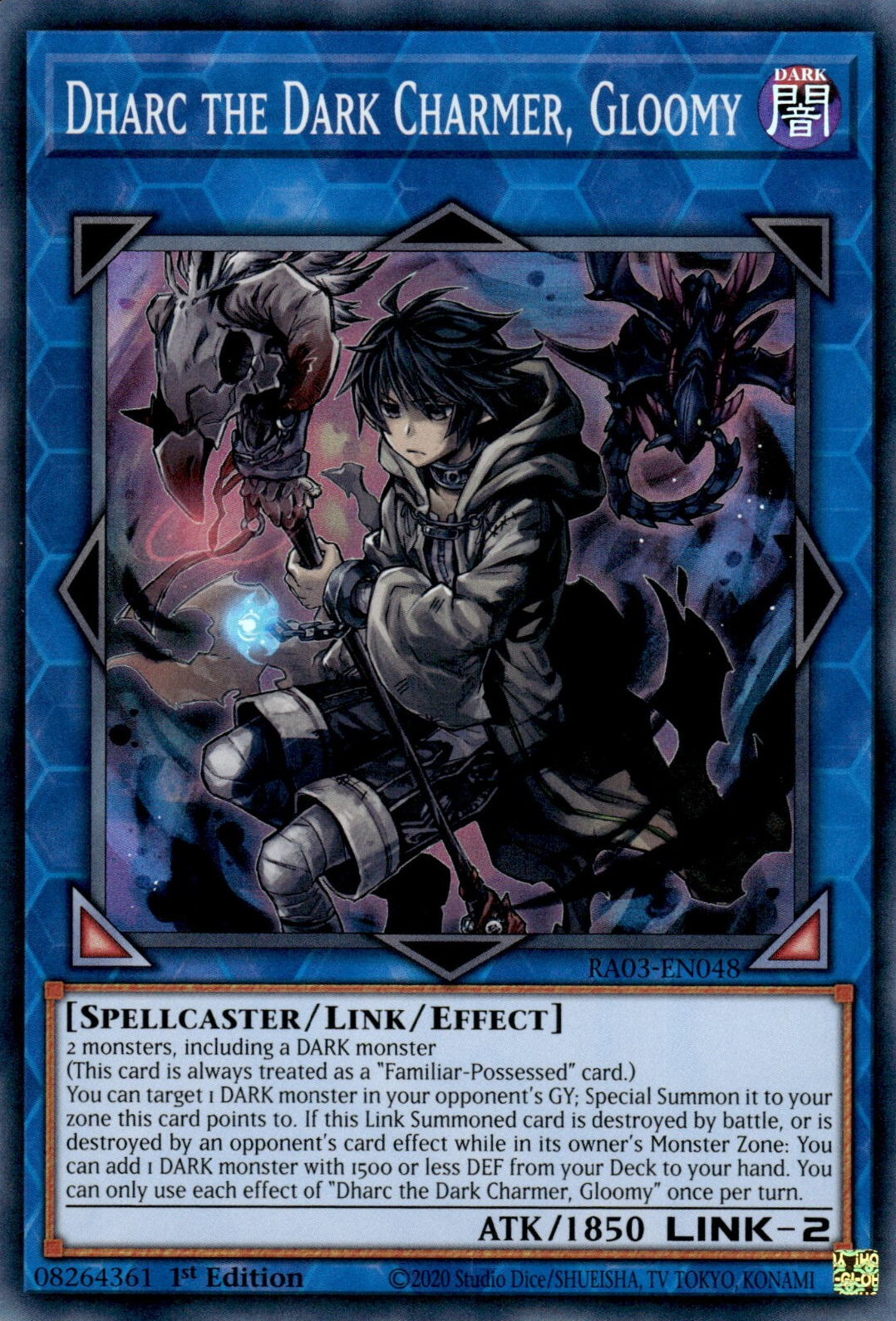 Dharc the Dark Charmer, Gloomy, Quarter Century Bonanza · RA03-EN048