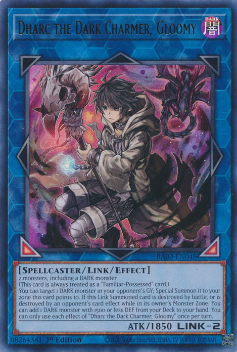Dharc the Dark Charmer, Gloomy, Quarter Century Bonanza · RA03-EN048