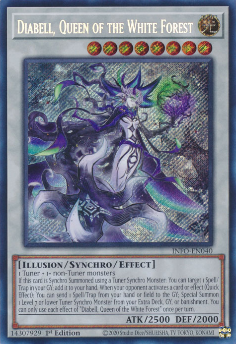 Diabell, Queen of the White Forest, The Infinite Forbidden · INFO-EN040