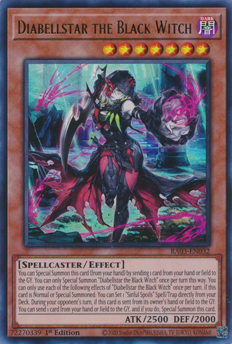 Diabellstar the Black Witch, Quarter Century Bonanza · RA03-EN032
