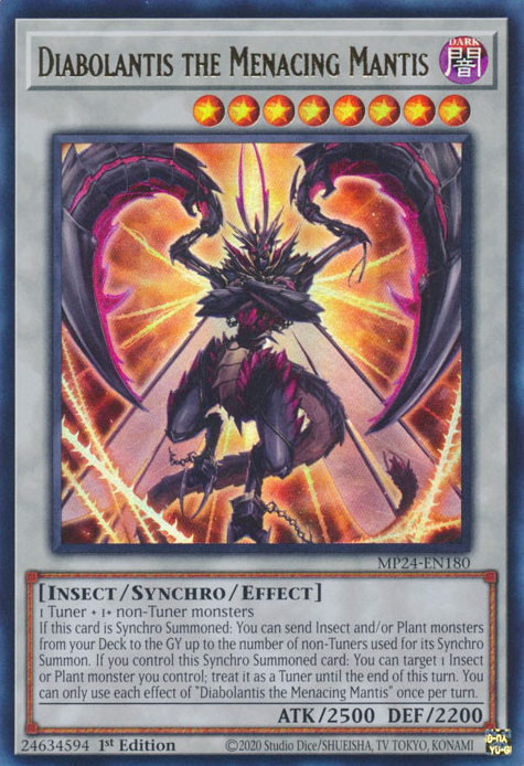 Diabolantis the Menacing Mantis, 25th Anniversary Tin: Dueling Mirrors · MP24-EN180