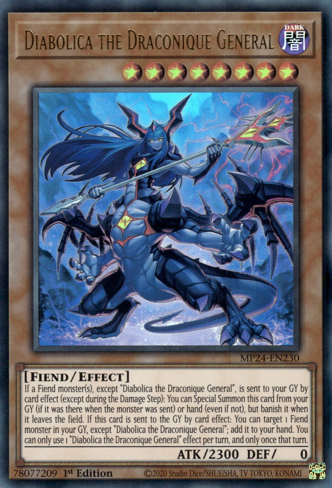 Diabolica the Draconique General, 25th Anniversary Tin: Dueling Mirrors · MP24-EN230